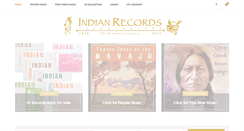 Desktop Screenshot of indianrecordsinc.com
